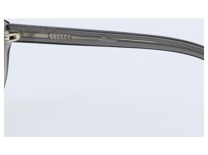 Gafas de sol SAINT LAURENT de plástico Greige Auth BA11835 - vista 9