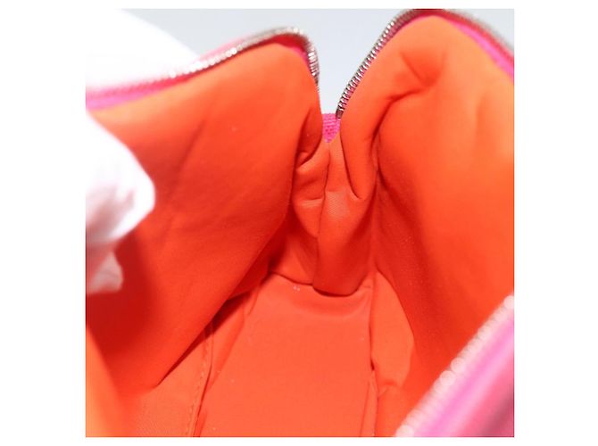 Hermès HERMES Bolide MM Tasche aus rotem Canvas mit Silber authentisch ka3522 - Ansicht 12