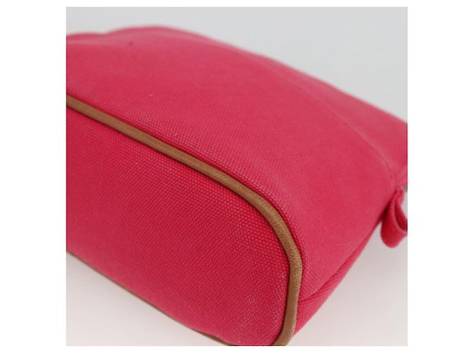 Hermès HERMES Bolide MM Tasche aus rotem Canvas mit Silber authentisch ka3522 - Ansicht 7