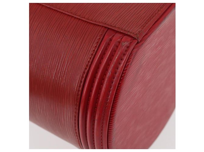LOUIS VUITTON Borsa a Mano Epi Cannes Rossa M48037 LV Auth ka3557 Rosso - vista 16
