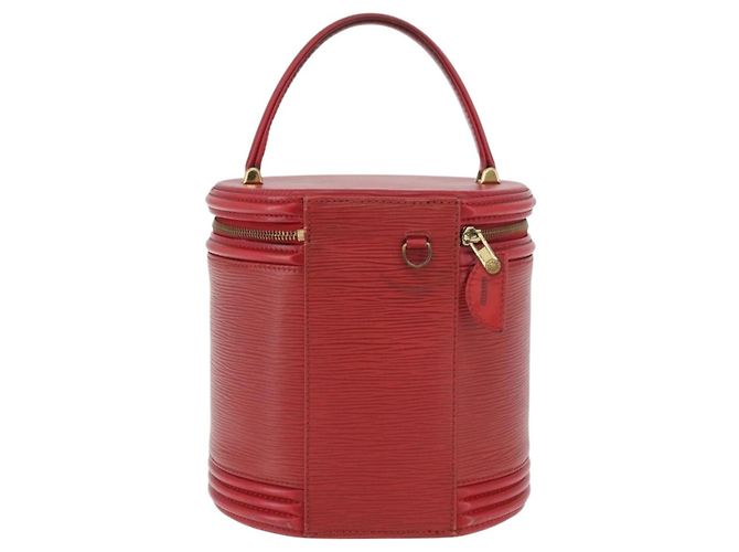 LOUIS VUITTON Borsa a Mano Epi Cannes Rossa M48037 LV Auth ka3557 Rosso - vista 2