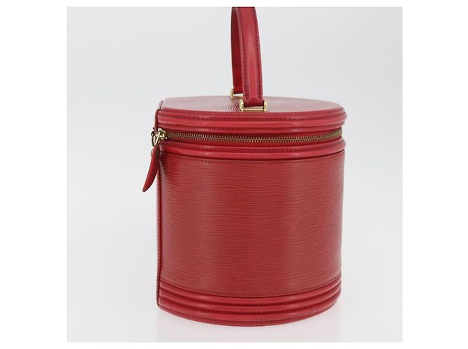 LOUIS VUITTON Borsa a Mano Epi Cannes Rossa M48037 LV Auth ka3557 Rosso - vista 4