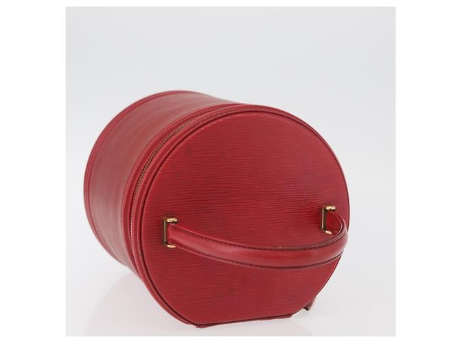 LOUIS VUITTON Borsa a Mano Epi Cannes Rossa M48037 LV Auth ka3557 Rosso - vista 6