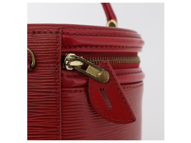 LOUIS VUITTON Borsa a Mano Epi Cannes Rossa M48037 LV Auth ka3557 Rosso - vista 9