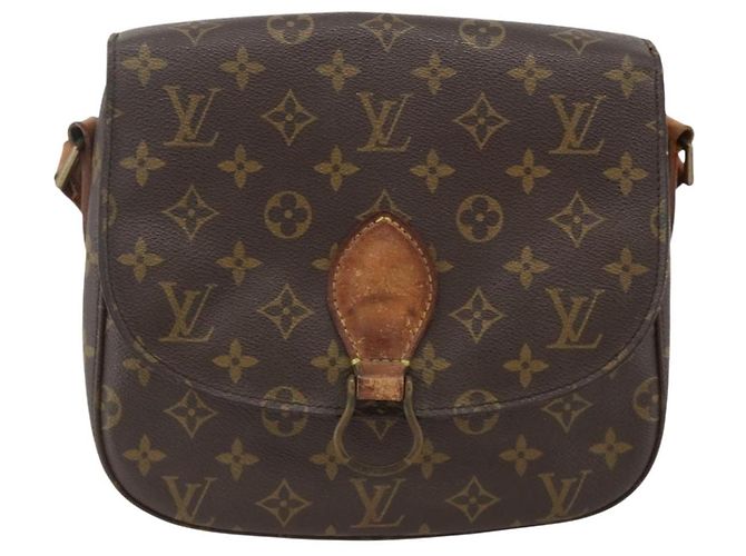 LOUIS VUITTON Borsa a Spalla Monogram Saint Cloud GM M51242 LV Auth ARZ902 Monogramma - vista 13