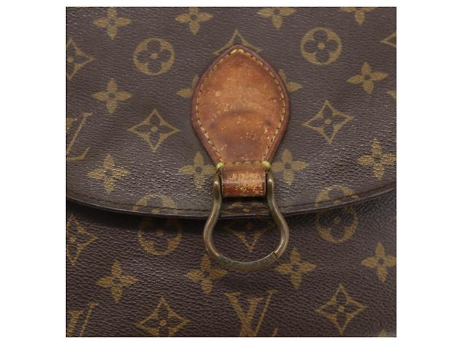 LOUIS VUITTON Borsa a Spalla Monogram Saint Cloud GM M51242 LV Auth ARZ902 Monogramma - vista 18
