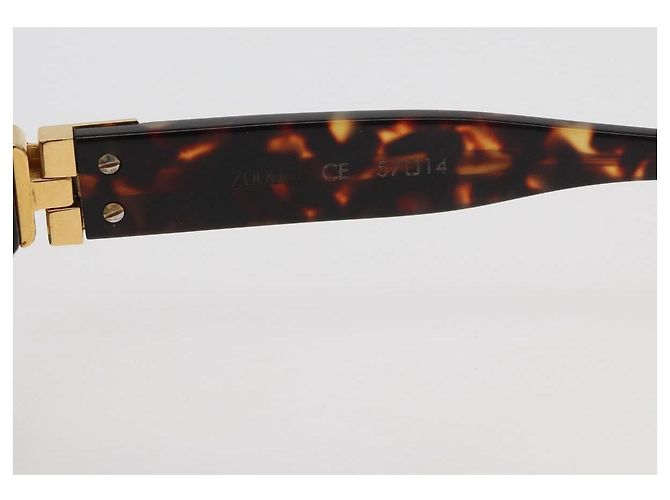 GAFAS DE SOL TORTUGA LOUIS VUITTON plástico Marrón LV Auth 162590 Castaño - vista 12