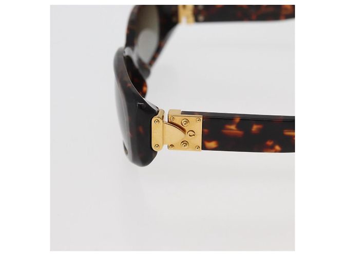 GAFAS DE SOL TORTUGA LOUIS VUITTON plástico Marrón LV Auth 162590 Castaño - vista 8