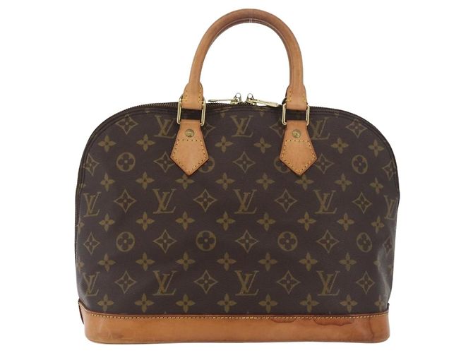LOUIS VUITTON Borsa a Mano Monogram Alma M51130 LV Auth am11106 Monogramma - vista 13