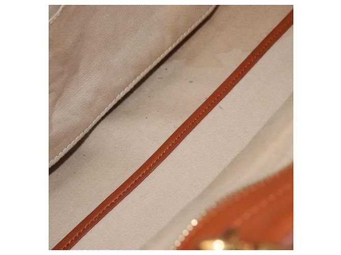Chloé Borsa a mano in pelle Chloe Little Alice 2 in 1 marrone oro Auth am11007 D'oro - vista 10