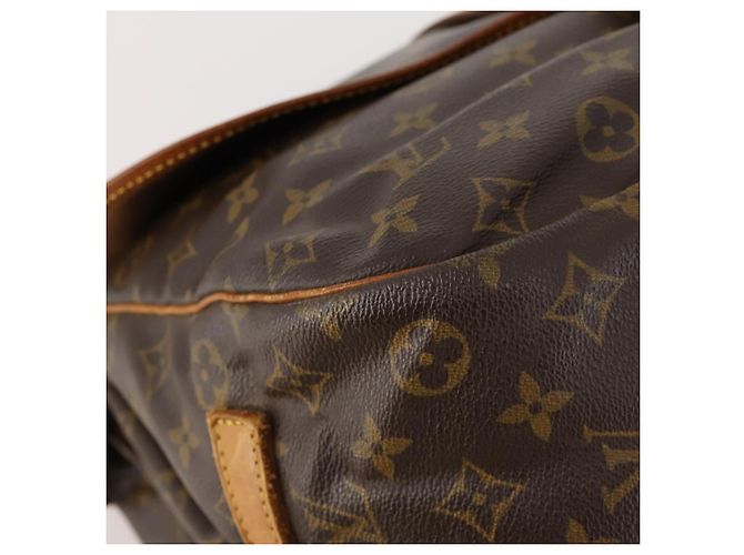 LOUIS VUITTON Borsa a Spalla Monogram Saumur 35 M42254 LV Auth 173977 Monogramma - vista 15