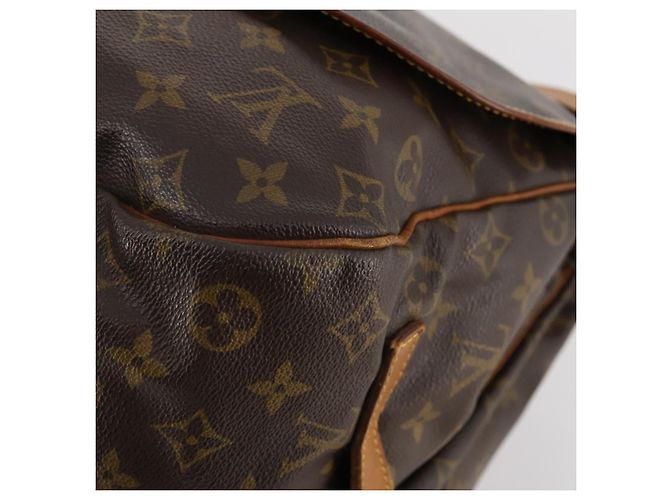 LOUIS VUITTON Borsa a Spalla Monogram Saumur 35 M42254 LV Auth 173977 Monogramma - vista 16