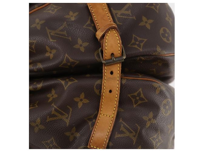 LOUIS VUITTON Borsa a Spalla Monogram Saumur 35 M42254 LV Auth 173977 Monogramma - vista 18
