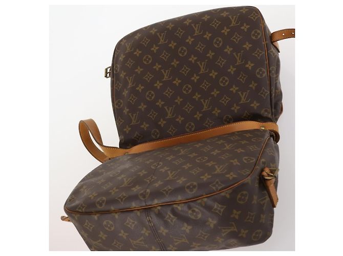 LOUIS VUITTON Borsa a Spalla Monogram Saumur 35 M42254 LV Auth 173977 Monogramma - vista 19