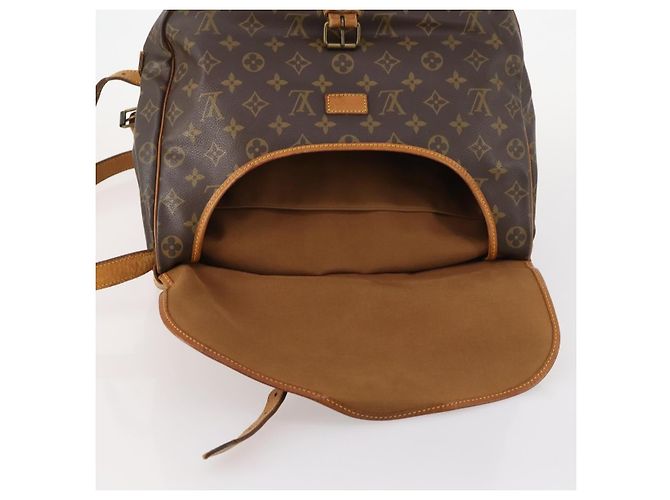 LOUIS VUITTON Borsa a Spalla Monogram Saumur 35 M42254 LV Auth 173977 Monogramma - vista 22