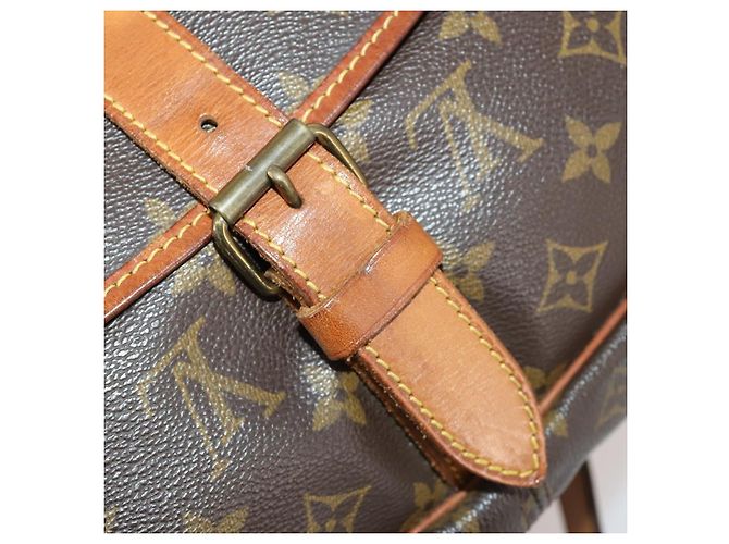 LOUIS VUITTON Borsa a Spalla Monogram Saumur 35 M42254 LV Auth 173977 Monogramma - vista 25