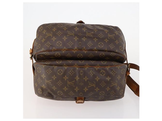 LOUIS VUITTON Borsa a Spalla Monogram Saumur 35 M42254 LV Auth 173977 Monogramma - vista 5