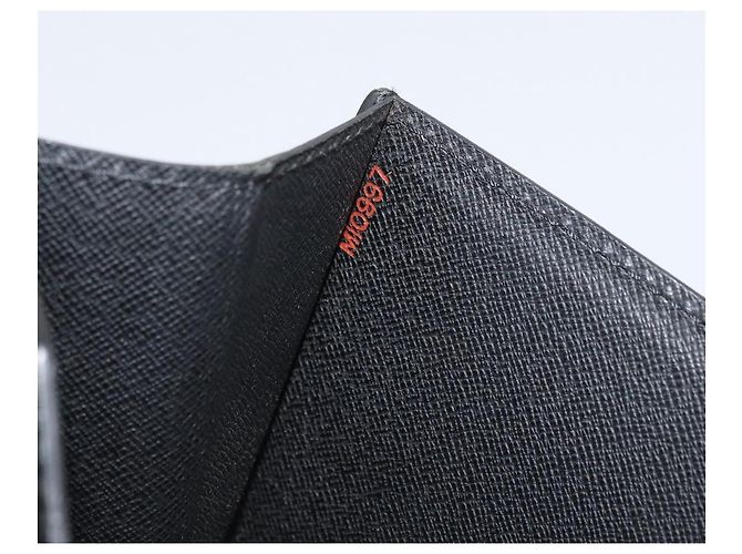 LOUIS VUITTON Epi Serviette Conseiller Borsa Business Nera M54422 LV Auth BA11719 Nero - vista 12