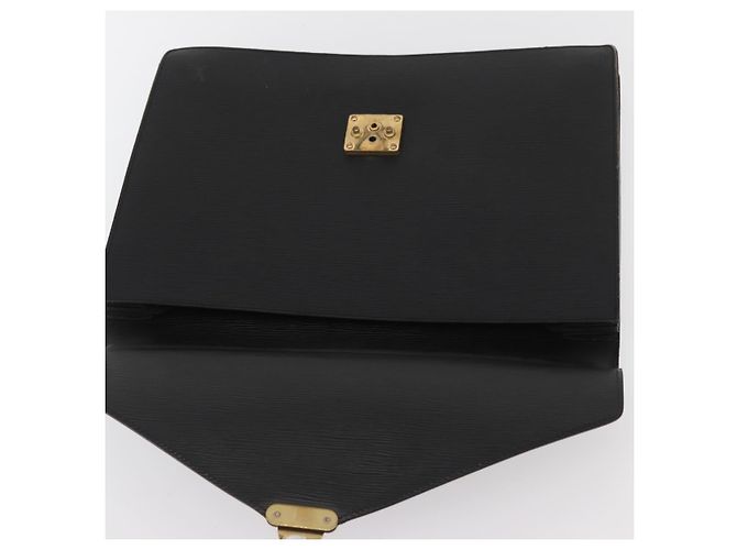LOUIS VUITTON Epi Serviette Conseiller Borsa Business Nera M54422 LV Auth BA11719 Nero - vista 18
