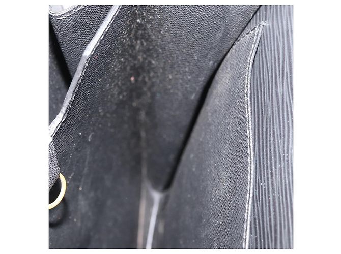 LOUIS VUITTON Epi Serviette Conseiller Borsa Business Nera M54422 LV Auth BA11719 Nero - vista 21