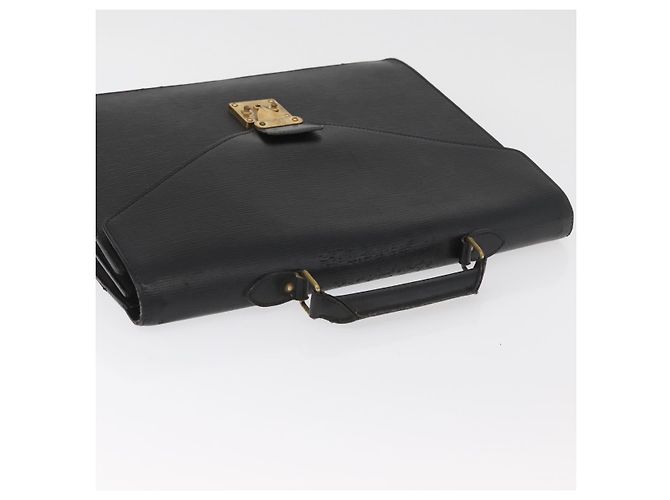 LOUIS VUITTON Epi Serviette Conseiller Borsa Business Nera M54422 LV Auth BA11719 Nero - vista 6