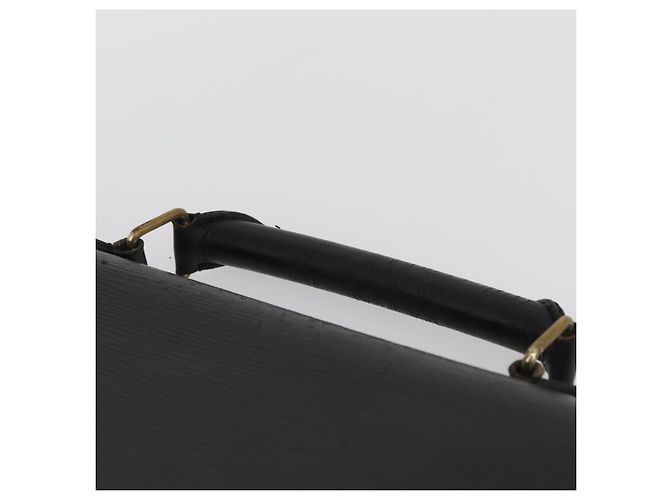 LOUIS VUITTON Epi Serviette Conseiller Borsa Business Nera M54422 LV Auth BA11719 Nero - vista 8