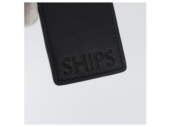 Autre Marque TUMI Pochette Etichetta in Pelle Nylon 6 Set Nero Auth am10927 - vista 13