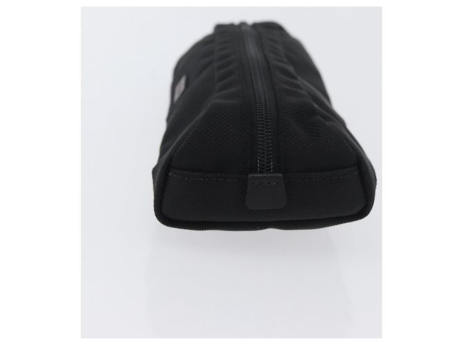 Autre Marque TUMI Pochette Etichetta in Pelle Nylon 6 Set Nero Auth am10927 - vista 4