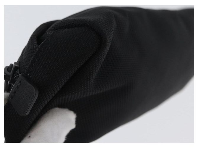 Autre Marque TUMI Pochette Etichetta in Pelle Nylon 6 Set Nero Auth am10927 - vista 7