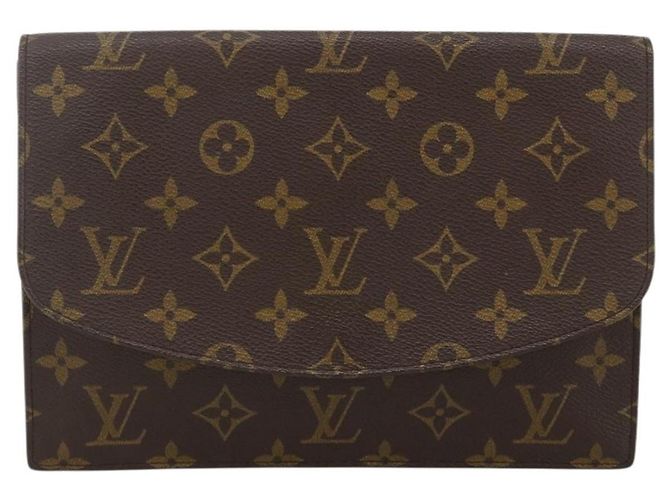 LOUIS VUITTON Pochette Rabat Monogram 23 Borsa Clutch M51940 LV Auth BA11822 Monogramma - vista 13