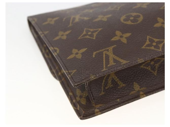 LOUIS VUITTON Pochette Rabat Monogram 23 Borsa Clutch M51940 LV Auth BA11822 Monogramma - vista 16