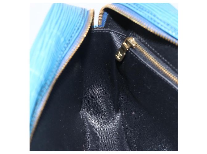 LOUIS VUITTON Borsa a Spalla Epi Trocadero 27 Blu M52315 LV Auth 173111 - vista 20