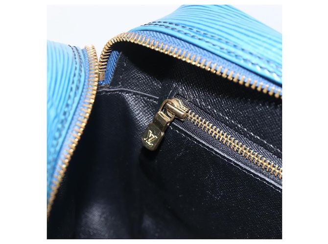 LOUIS VUITTON Borsa a Spalla Epi Trocadero 27 Blu M52315 LV Auth 173111 - vista 21