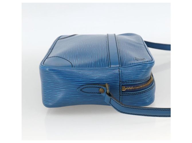 LOUIS VUITTON Borsa a Spalla Epi Trocadero 27 Blu M52315 LV Auth 173111 - vista 4
