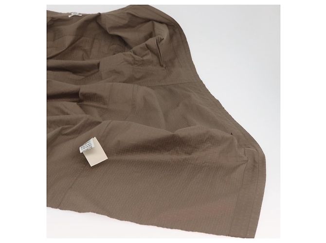 Hermès HERMES Granturararara Camisa One Piece Algodón Beige 3H0544DH Auth BAZ827M - vista 16