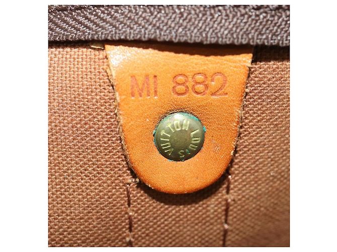 LOUIS VUITTON Borsa Boston Monogram Keepall 55 M41424 LV Auth ep13859 Monogramma - vista 12