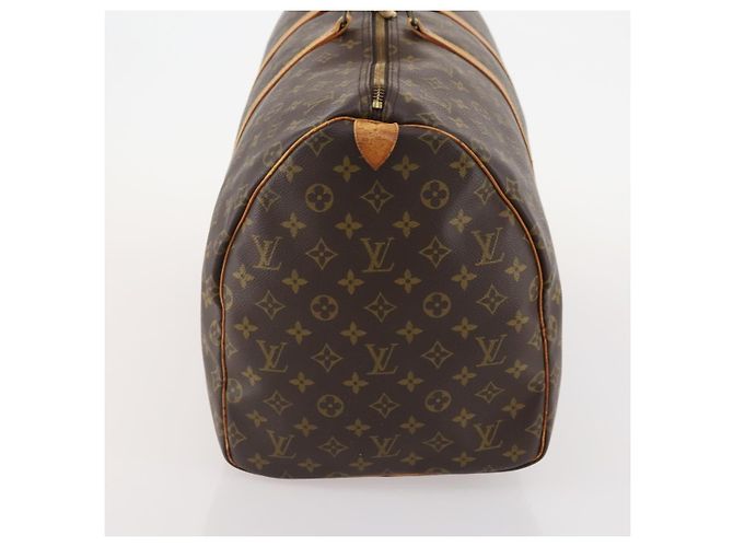 LOUIS VUITTON Borsa Boston Monogram Keepall 55 M41424 LV Auth ep13859 Monogramma - vista 4