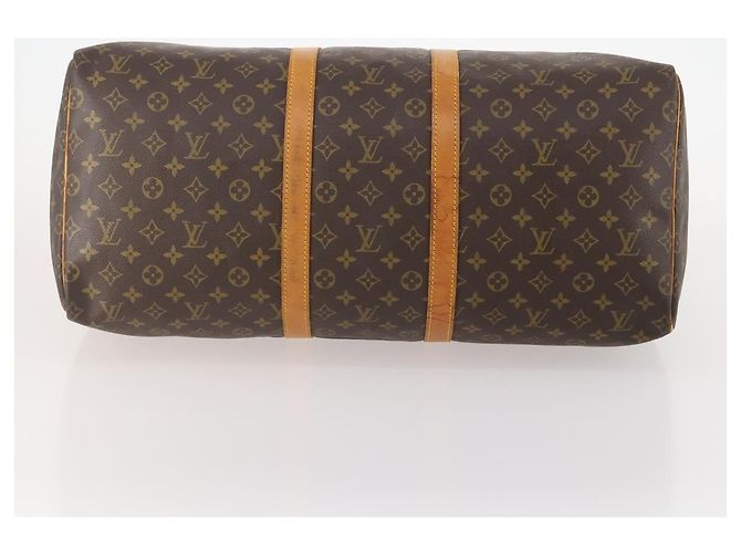LOUIS VUITTON Borsa Boston Monogram Keepall 55 M41424 LV Auth ep13859 Monogramma - vista 5