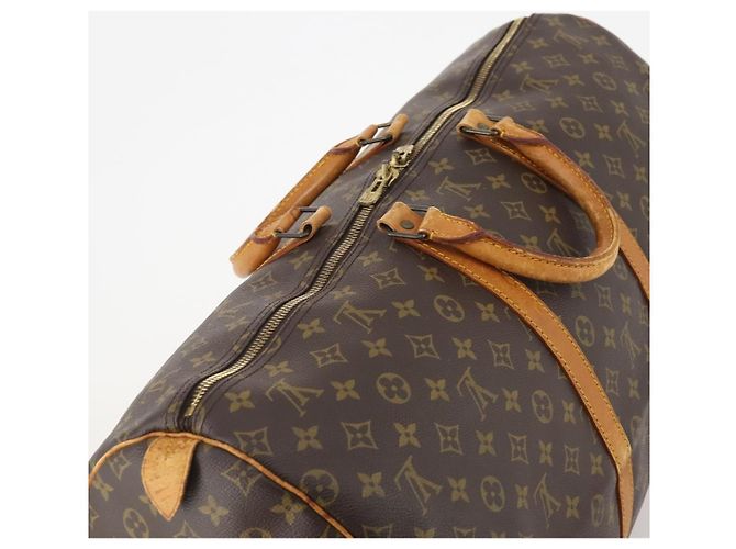 LOUIS VUITTON Borsa Boston Monogram Keepall 55 M41424 LV Auth ep13859 Monogramma - vista 6
