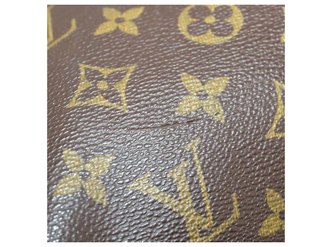 LOUIS VUITTON Borsa Boston Monogram Keepall 55 M41424 LV Auth ep13859 Monogramma - vista 9
