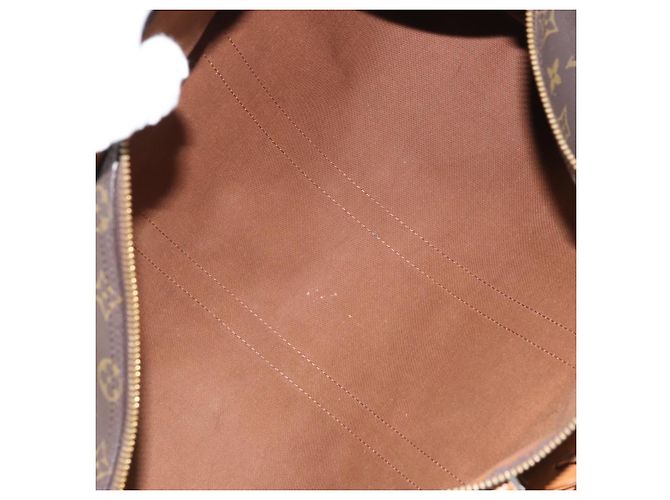 LOUIS VUITTON Borsa Boston Monogram Keepall 45 M41428 Auth LV ka3645 Monogramma - vista 11