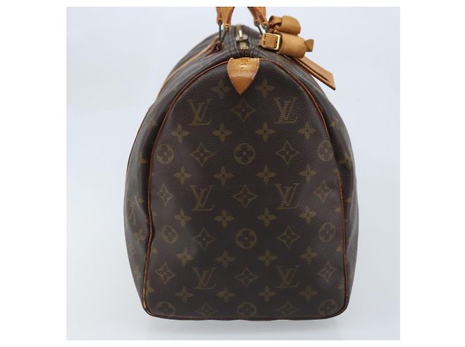 LOUIS VUITTON Borsa Boston Monogram Keepall 45 M41428 Auth LV ka3645 Monogramma - vista 3