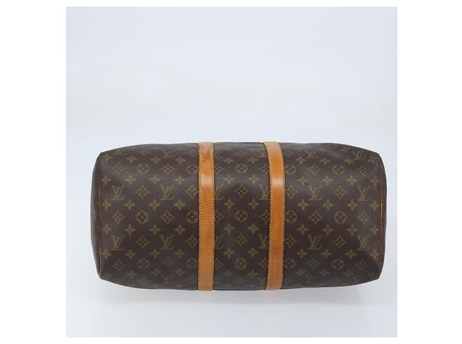LOUIS VUITTON Borsa Boston Monogram Keepall 45 M41428 Auth LV ka3645 Monogramma - vista 5