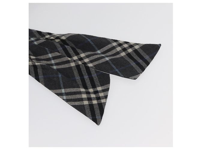 BURBERRY Nova Check Einteiler Blaue Etikette Canvas Grau Auth YKZ605A Braun - Ansicht 12