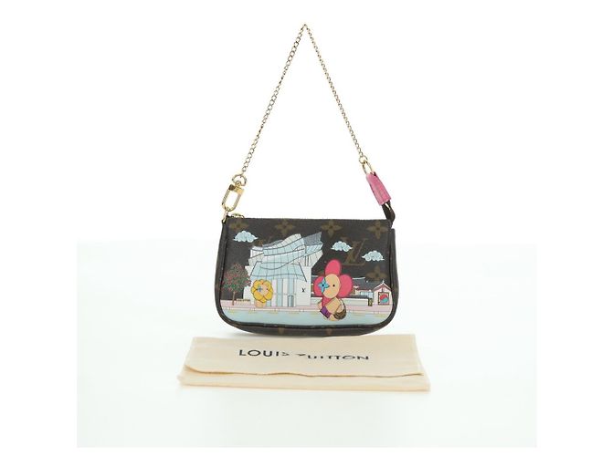 LOUIS VUITTON Monogram Vivienne Mini Pochette Accesorios M81633 Auth YKZ562SAM Monograma - vista 12