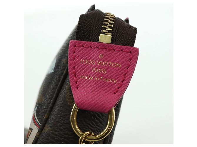 LOUIS VUITTON Monogram Vivienne Mini Pochette Accesorios M81633 Auth YKZ562SAM Monograma - vista 19
