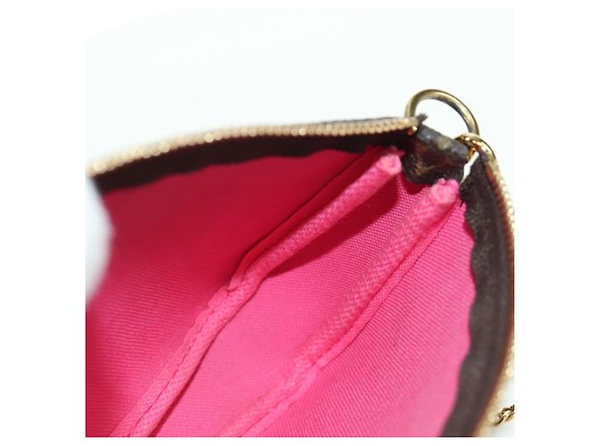 LOUIS VUITTON Monogram Vivienne Mini Pochette Accesorios M81633 Auth YKZ562SAM Monograma - vista 22