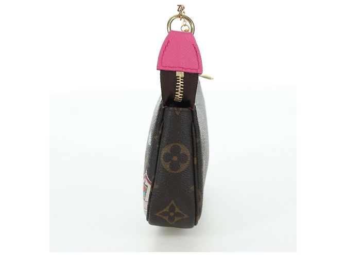 LOUIS VUITTON Monogram Vivienne Mini Pochette Accesorios M81633 Auth YKZ562SAM Monograma - vista 3