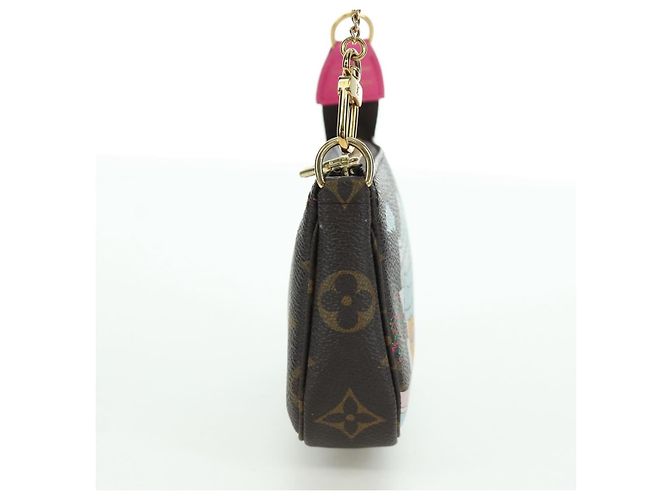 LOUIS VUITTON Monogram Vivienne Mini Pochette Accesorios M81633 Auth YKZ562SAM Monograma - vista 4