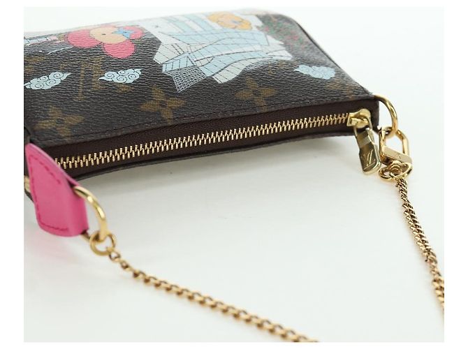 LOUIS VUITTON Monogram Vivienne Mini Pochette Accesorios M81633 Auth YKZ562SAM Monograma - vista 7